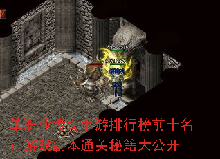 单职业传奇手游排行榜前十名：游戏副本通关秘籍大公开