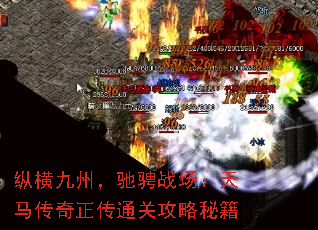 纵横九州，驰骋战场：天马传奇正传通关攻略秘籍