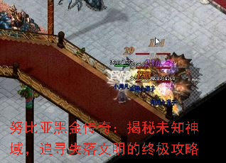 努比亚黑金传奇：揭秘未知神域，追寻失落文明的终极攻略